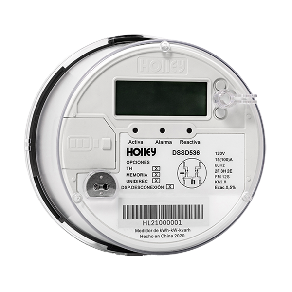 OEM Famous Reactive energy meter Factory –ANSI Standards Socket Base Electricity Meter – Holley detail pictures
